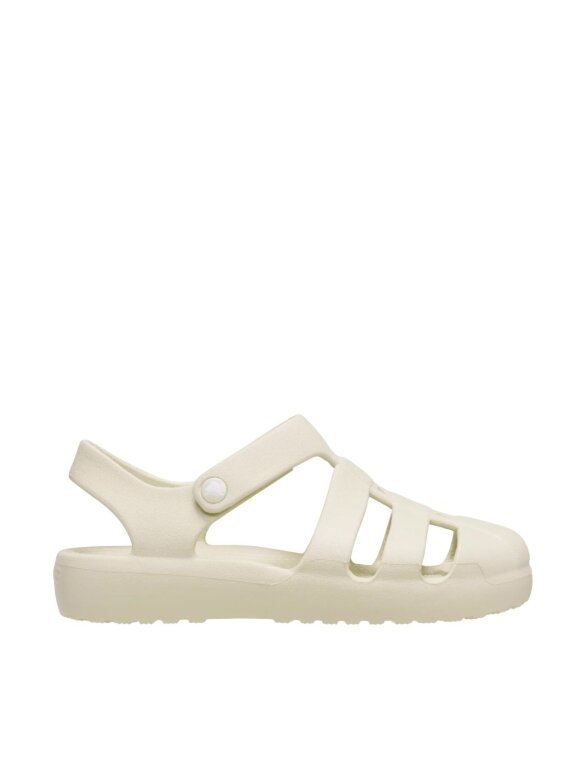 Crocs Classic Fisherman vaikiški sandalai, smėlio spalvos