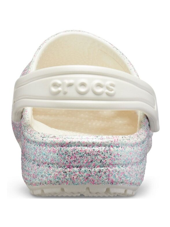 Crocs Classic Glitter Clog vaikiški šlepetės spalvotos 205441 159 2 Crocs Classic Glitter Clog vaikiški šlepetės spalvotos 205441 159 2
