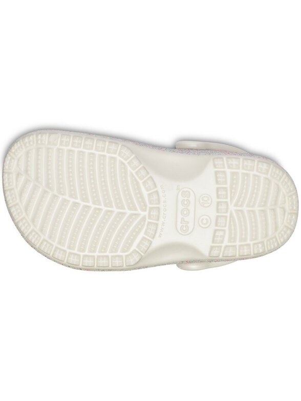 Crocs Classic Glitter Clog vaikiški šlepetės spalvotos 205441 159 3 Crocs Classic Glitter Clog vaikiški šlepetės spalvotos 205441 159 3