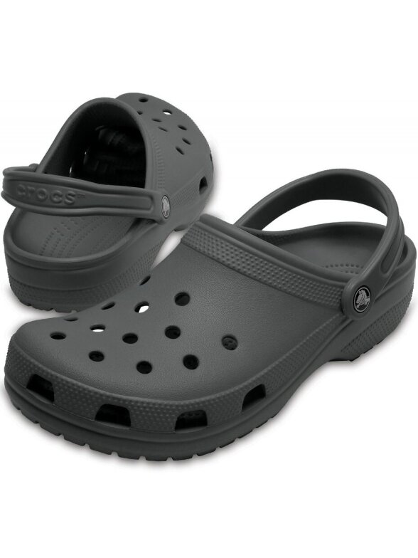 Crocs Classic klumpės pilkos 10001 0DA 2 Crocs Classic klumpės pilkos 10001 0DA 2