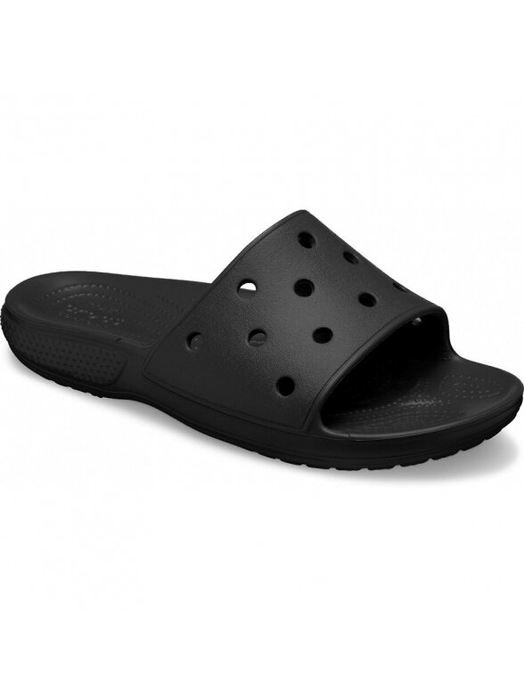 Crocs Classic Slide juodos šlepetės 206121 001 2