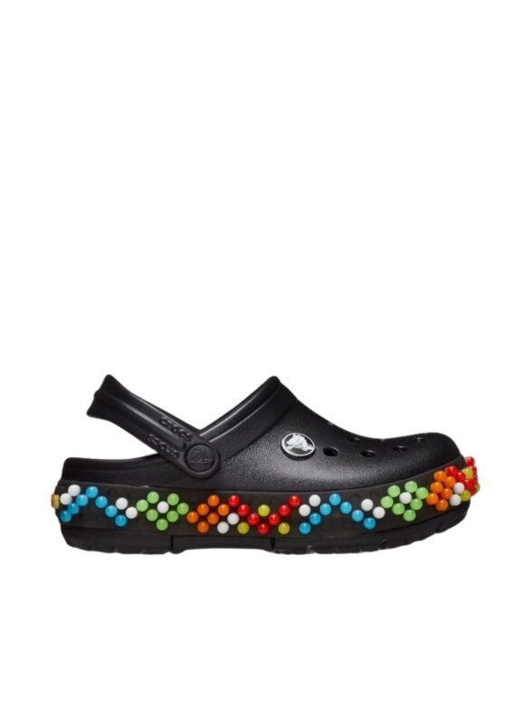 Crocs Crocband Colorful Lights Clog vaikiškos klumpės juodos 210467 001 4 Crocs Crocband Colorful Lights Clog vaikiškos klumpės juodos 210467 001 4