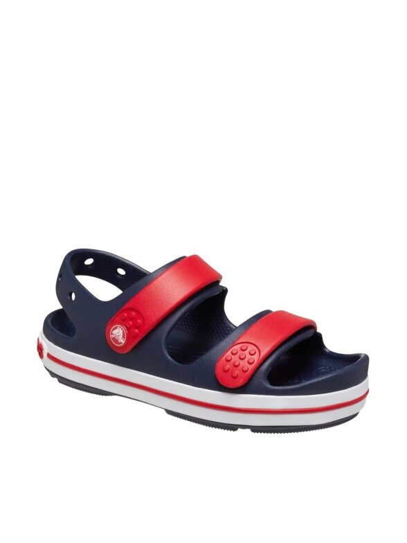 Crocs Crocband Cruiser basutės vaikams tamsiai mėlynos/raudonos 209423 4OT 1 Crocs Crocband Cruiser basutės vaikams tamsiai mėlynos/raudonos 209423 4OT 1