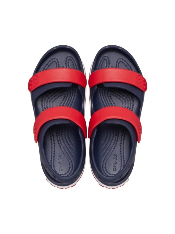 Crocs Crocband Cruiser basutės vaikams tamsiai mėlynos/raudonos 209423 4OT 3 Crocs Crocband Cruiser basutės vaikams tamsiai mėlynos/raudonos 209423 4OT 3