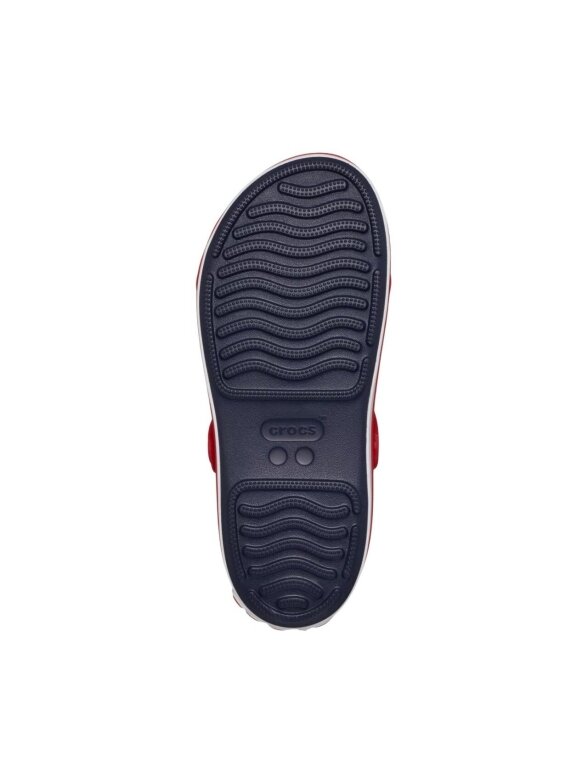 Crocs Crocband Cruiser basutės vaikams tamsiai mėlynos/raudonos 209423 4OT 4 Crocs Crocband Cruiser basutės vaikams tamsiai mėlynos/raudonos 209423 4OT 4
