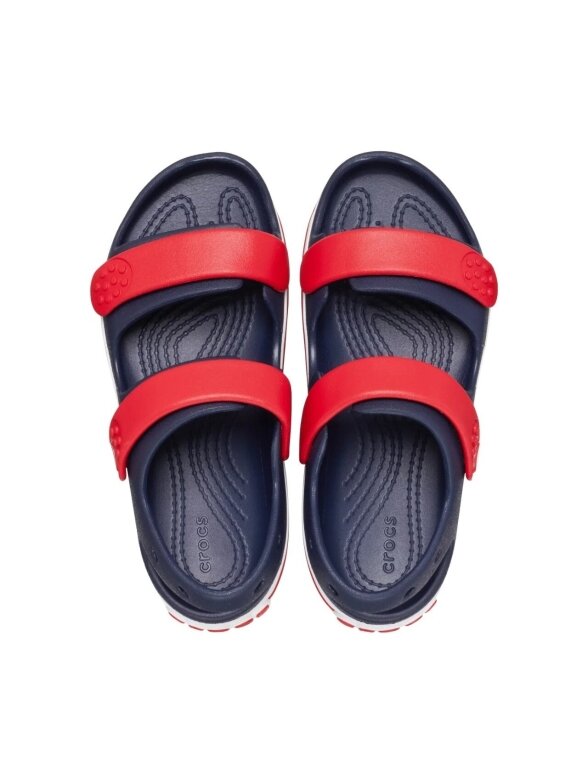 Crocs Crocband Cruiser sandalai vaikams tamsiai mėlynos/raudonos spalvos 209424 4OT 3