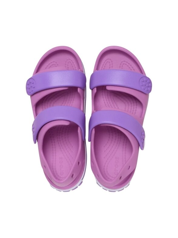 Crocs Crocband Cruiser sandalai vaikams violetiniai 209423 6WQ 3 Crocs Crocband Cruiser sandalai vaikams violetiniai 209423 6WQ 3