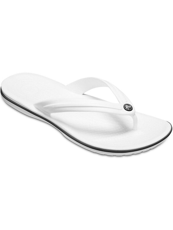 Crocs Crocband Flip šlepetės baltos 11033 100 5