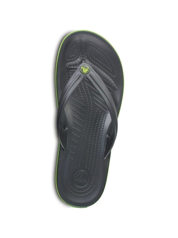 Crocs Crocband Flip šlepetės grafito žalia 11033 0A1 4
