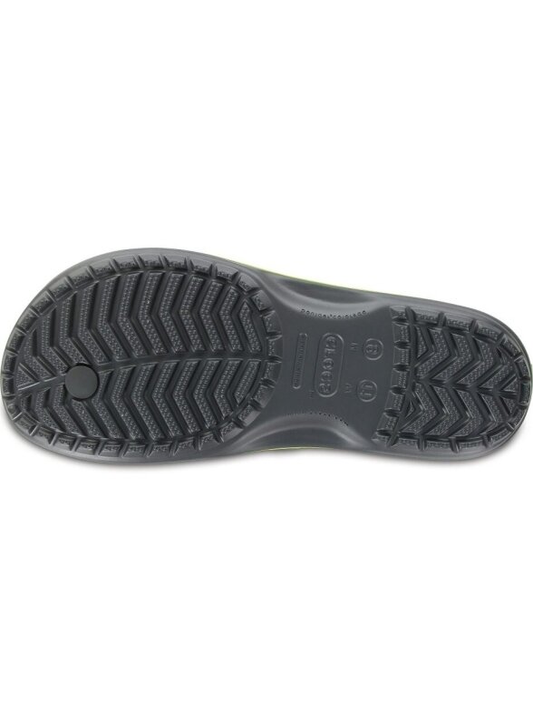 Crocs Crocband Flip šlepetės grafito žalia 11033 0A1 5