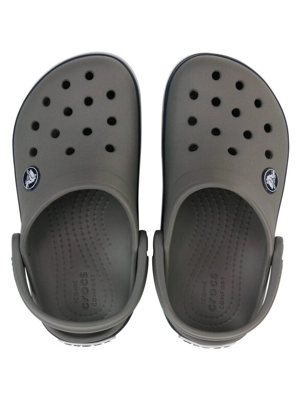 Crocs Kids Crocband Clog vaikiški klumpiai pilkai tamsiai mėlyni 207006 05H 1 Crocs Kids Crocband Clog vaikiški klumpiai pilkai tamsiai mėlyni 207006 05H 1