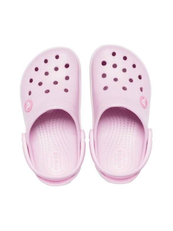 Crocs Kids Crocband Clog vaikiški klumpiai, rožiniai 207006 6GD 3 Crocs Kids Crocband Clog vaikiški klumpiai, rožiniai 207006 6GD 3