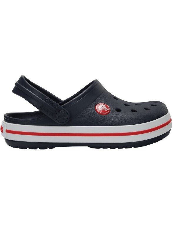 Crocs Kids Toddler Crocband Clog vaikiški klumpiai, raudoni-tamsiai mėlyni 207005 485