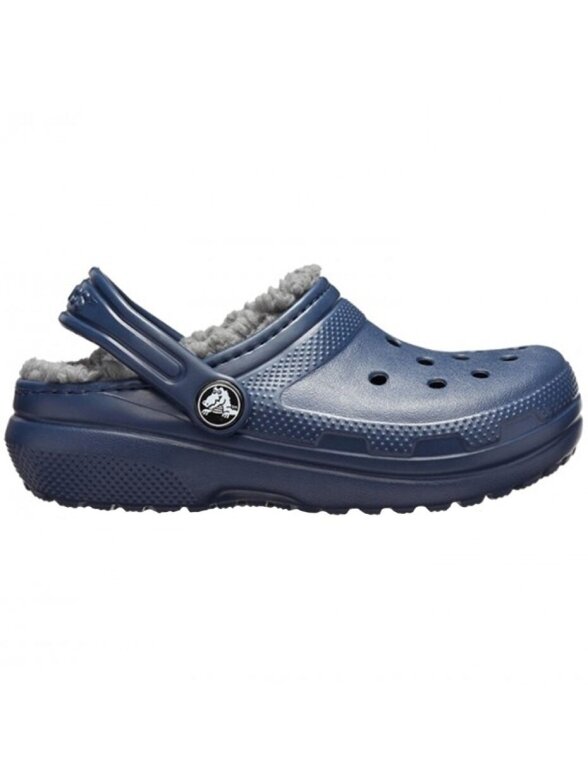 Crocs Lined Clog vaikiškos klumpės, tamsiai mėlyna 207009 459 1 Crocs Lined Clog vaikiškos klumpės, tamsiai mėlyna 207009 459 1