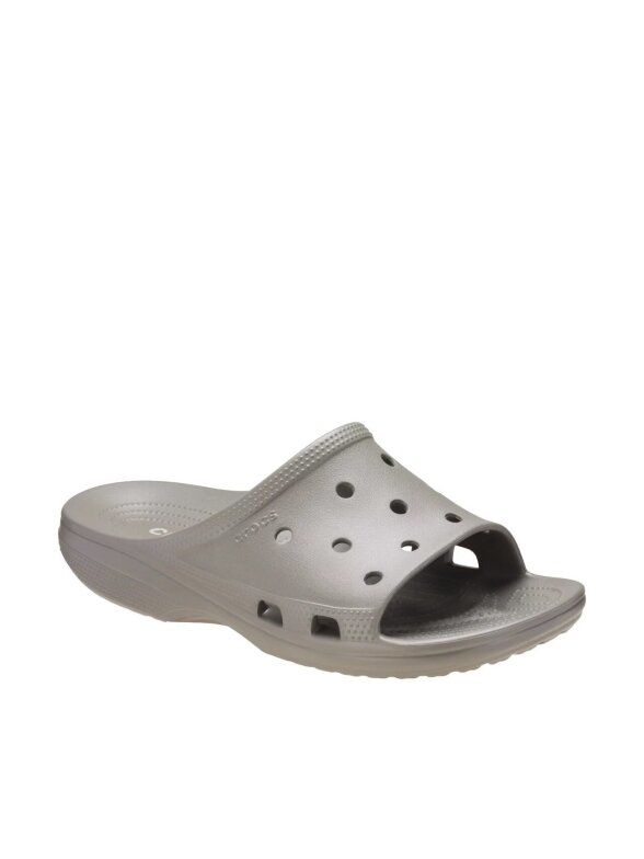 Crocs Saturday Slide vyriškos šlepetės pilkos 1 Crocs Saturday Slide vyriškos šlepetės pilkos 1