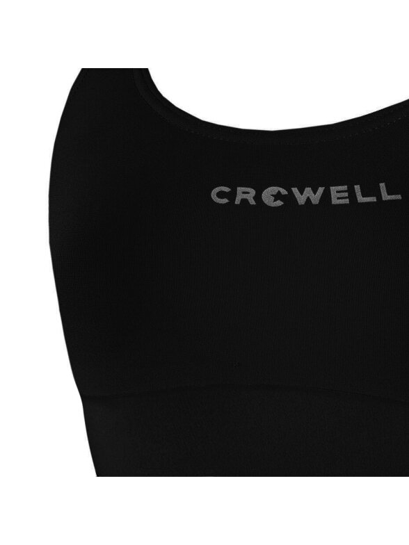 Crowell Swan mergaitiškas maudymosi kostiumėlis, K14104, juodas 2