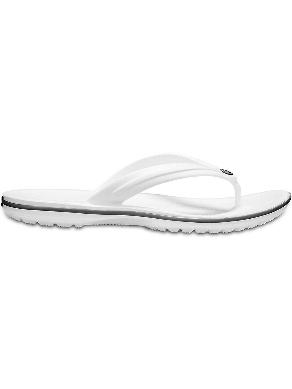 Crocs Crocband Flip šlepetės baltos 11033 100 3
