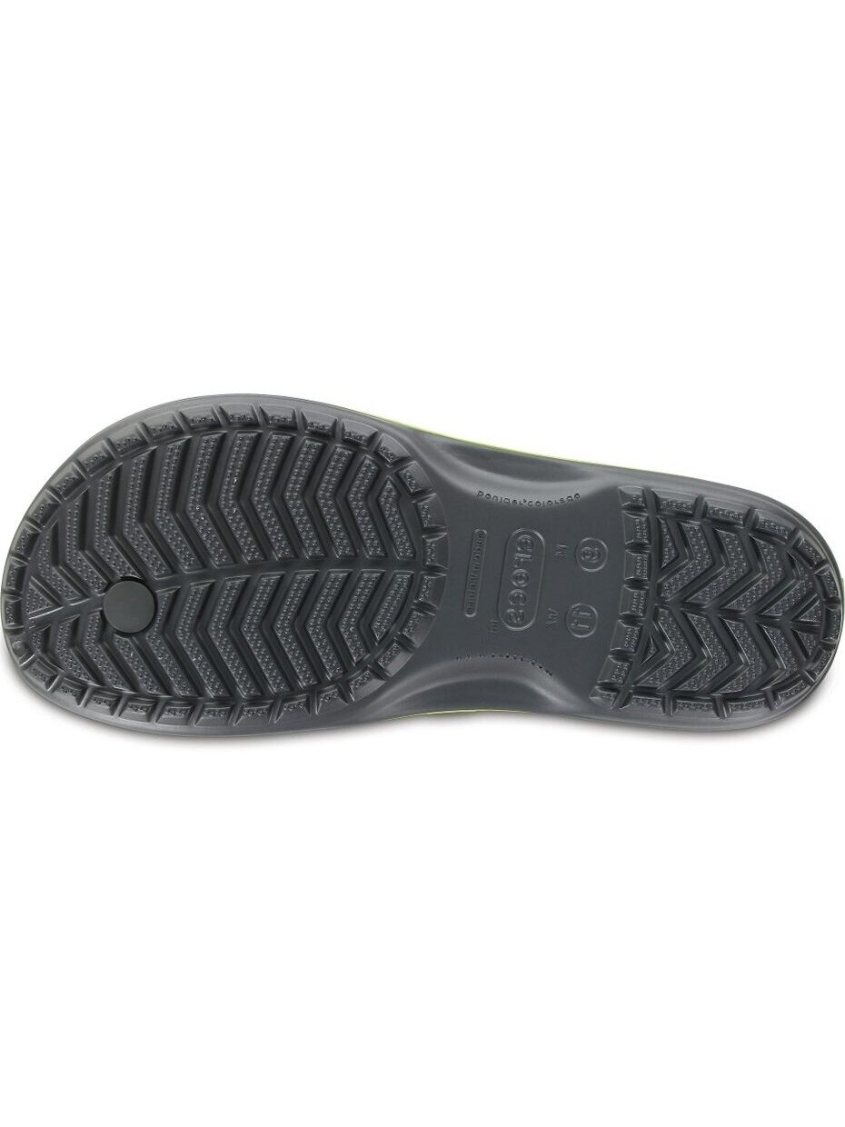 Crocs Crocband Flip šlepetės grafito žalia 11033 0A1 5 Crocs Crocband Flip šlepetės grafito žalia 11033 0A1 5
