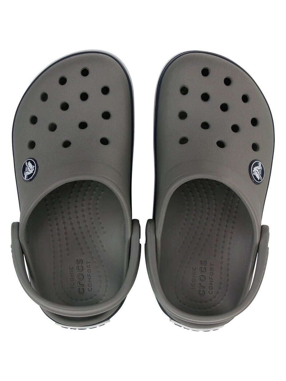 Crocs Kids Crocband Clog vaikiški klumpiai pilkai tamsiai mėlyni 207006 05H 1 Crocs Kids Crocband Clog vaikiški klumpiai pilkai tamsiai mėlyni 207006 05H 1