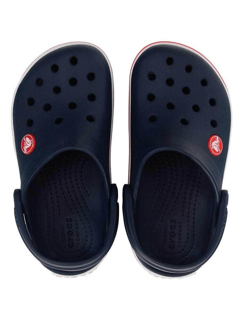 Crocs Kids Toddler Crocband Clog vaikiški klumpiai, raudoni-tamsiai mėlyni 207005 485 1 Crocs Kids Toddler Crocband Clog vaikiški klumpiai, raudoni-tamsiai mėlyni 207005 485 1
