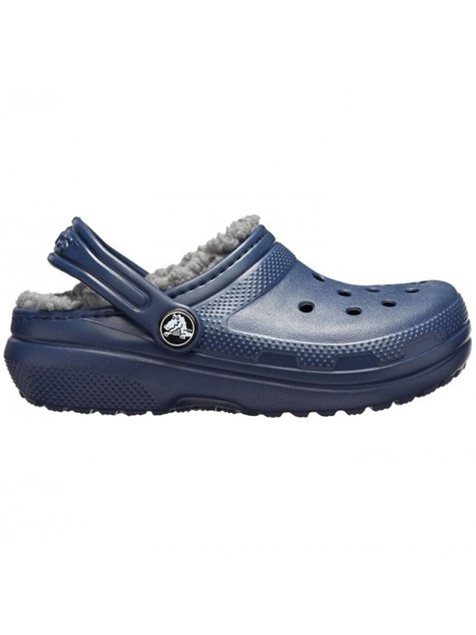 Crocs Lined Clog vaikiškos klumpės, tamsiai mėlyna 207009 459 1 Crocs Lined Clog vaikiškos klumpės, tamsiai mėlyna 207009 459 1