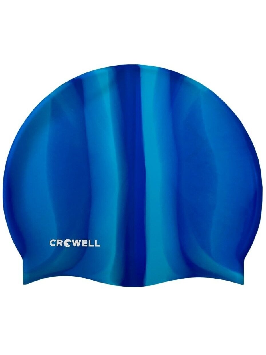 Crowell plaukimo kepuraitė Multi Flame mėlyna kol.13