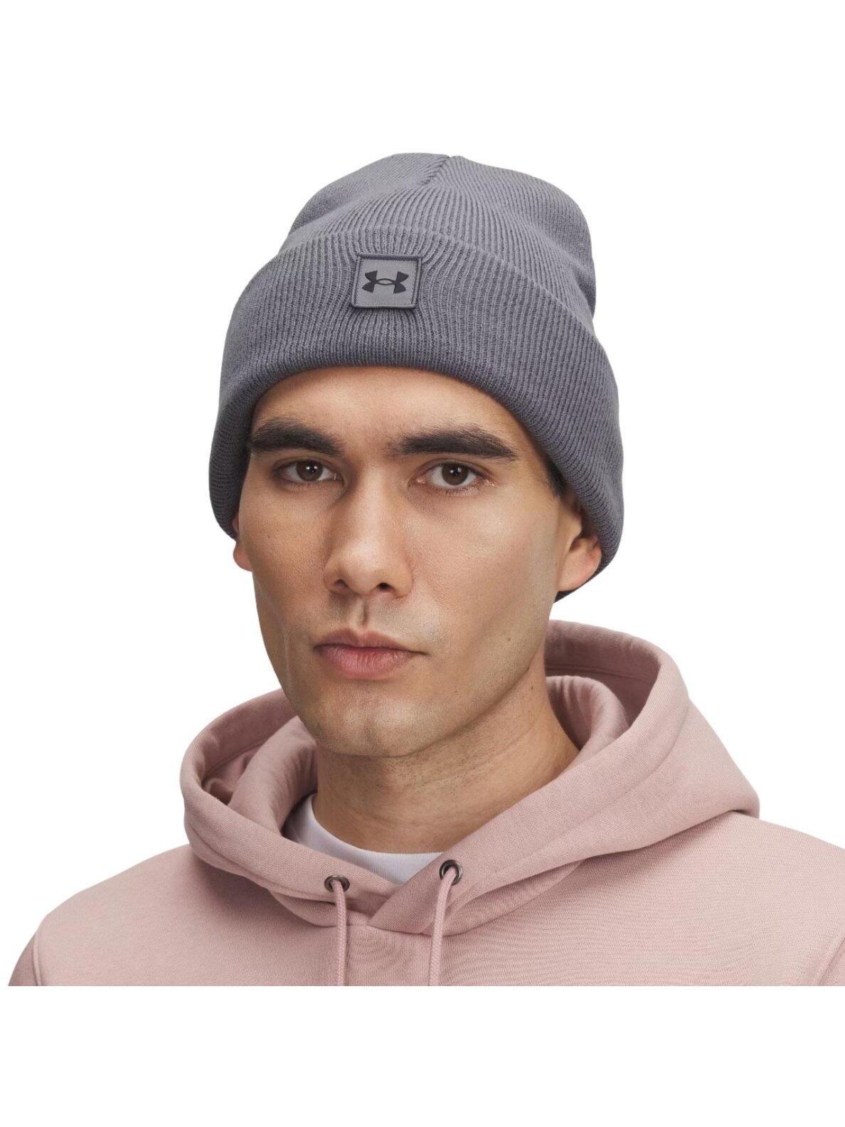 Under Armour Halftime Cuff šilta žieminė kepurė vyrams ir moterims pilka