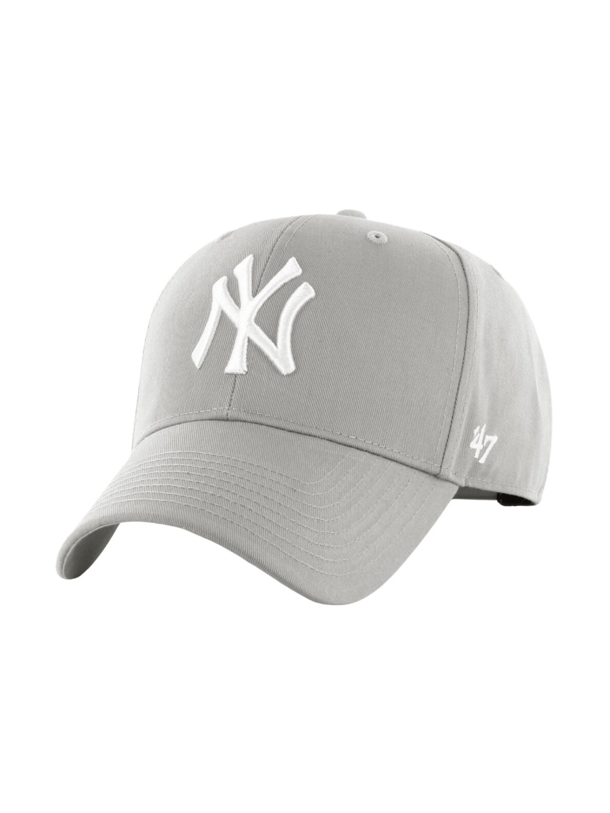 Kepurė su snapeliu '47 New York Yankees Raised Basic šviesiai pilka B-RAC17CTP-GY