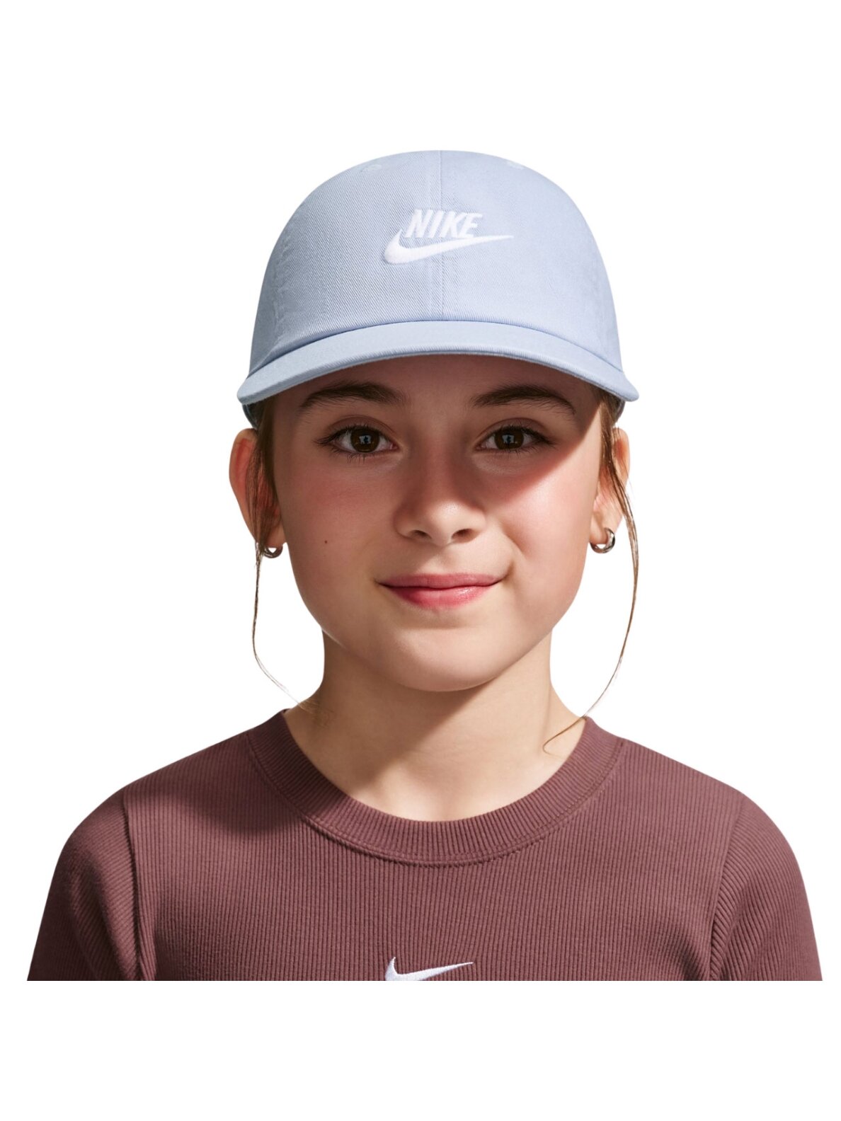 Nike Club kepurė su snapeliu vaikams mėlyna FB5063 057 Nike Club kepurė su snapeliu vaikams mėlyna FB5063 057