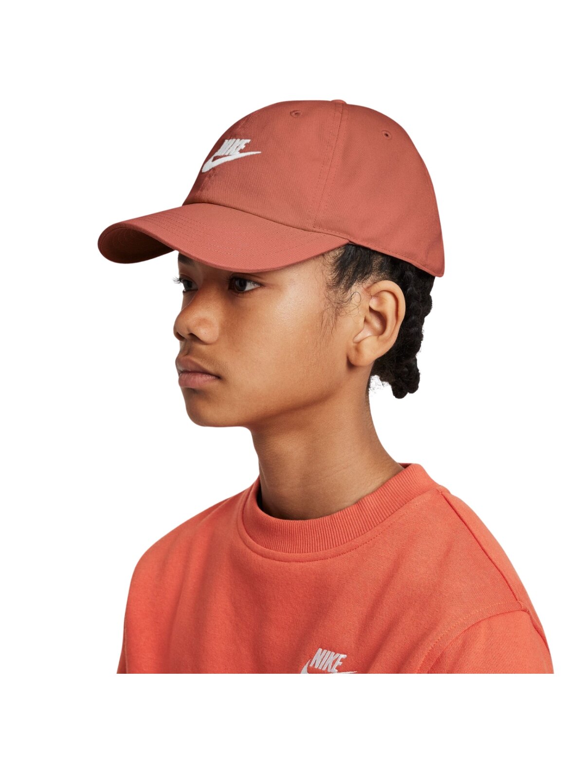 Nike Club kepurė su snapeliu vaikams oranžinė FB5063 209 4 Nike Club kepurė su snapeliu vaikams oranžinė FB5063 209 4