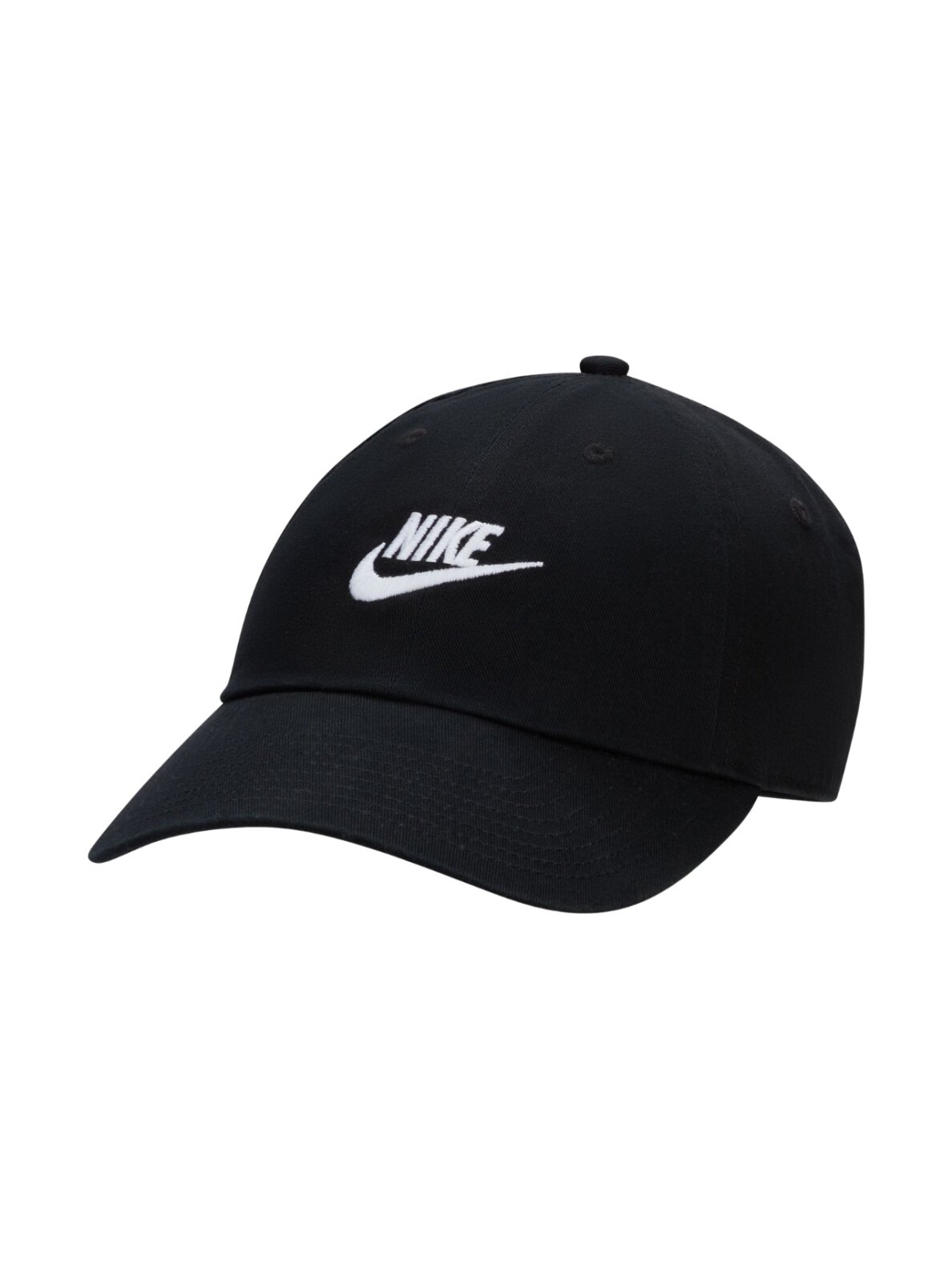 Nike Club kepurė su snapeliu juoda-balta FB5368 011 Nike Club kepurė su snapeliu juoda-balta FB5368 011