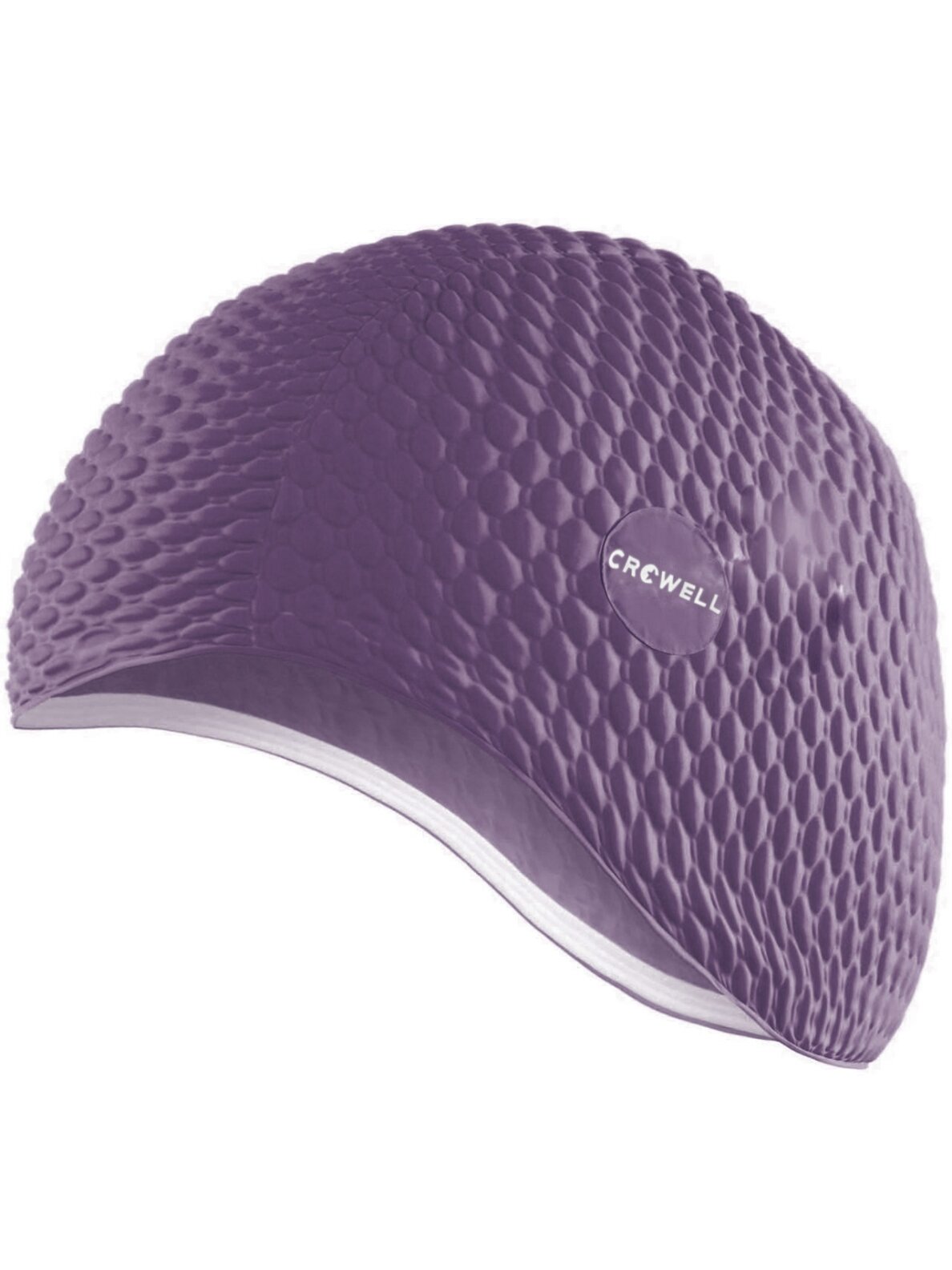 Crowell Java burbulinė plaukimo kepuraitė, violetinė, 3 spalva