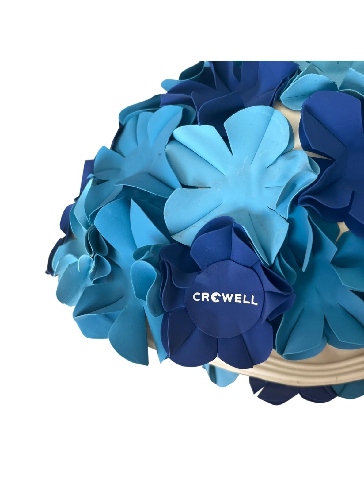 Crowell Kwiaty Flower plaukimo kepuraitė, mėlyna, kol.3 1 Crowell Kwiaty Flower plaukimo kepuraitė, mėlyna, kol.3 1