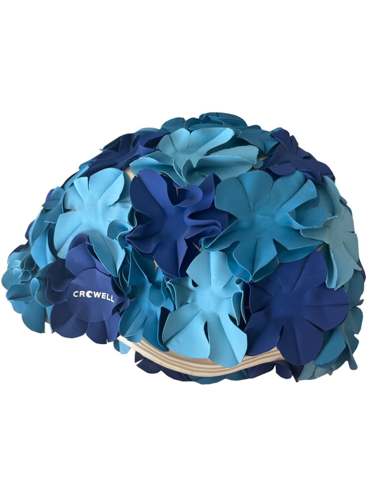 Crowell Kwiaty Flower plaukimo kepuraitė, mėlyna, kol.3 Crowell Kwiaty Flower plaukimo kepuraitė, mėlyna, kol.3