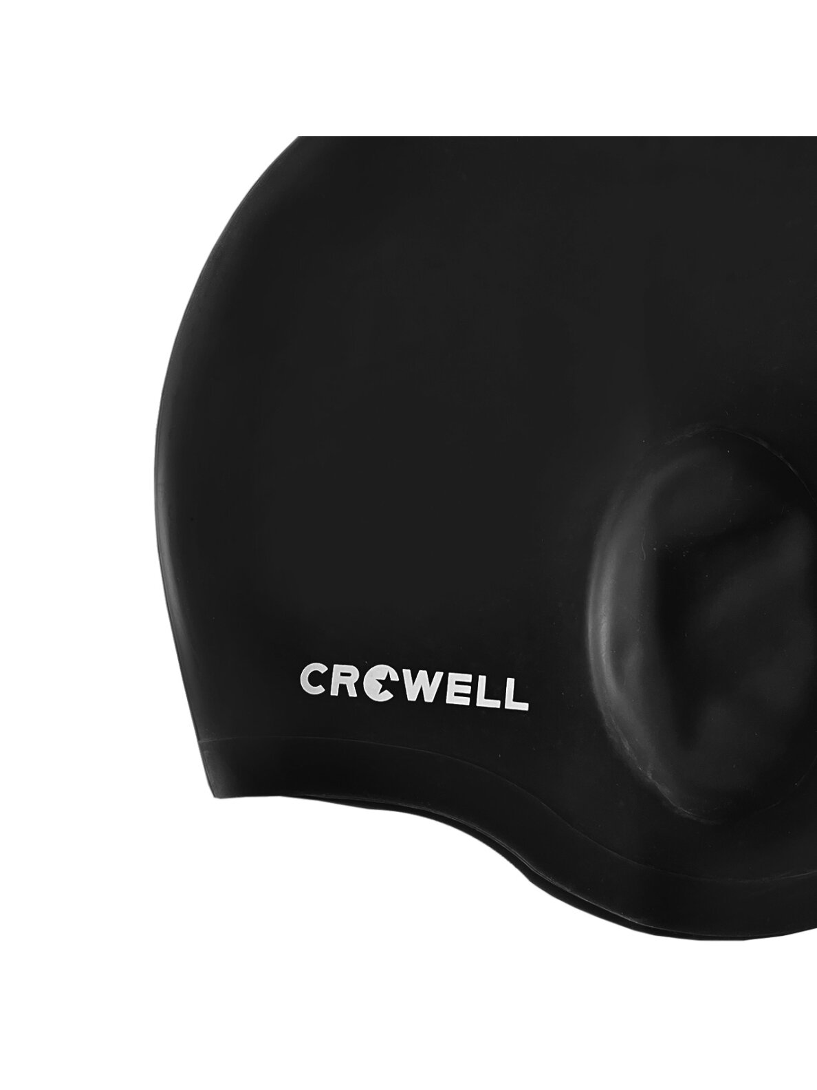 Crowell Ucho Bora plaukimo kepuraitė, juoda, 2 spalva 1 Crowell Ucho Bora plaukimo kepuraitė, juoda, 2 spalva 1