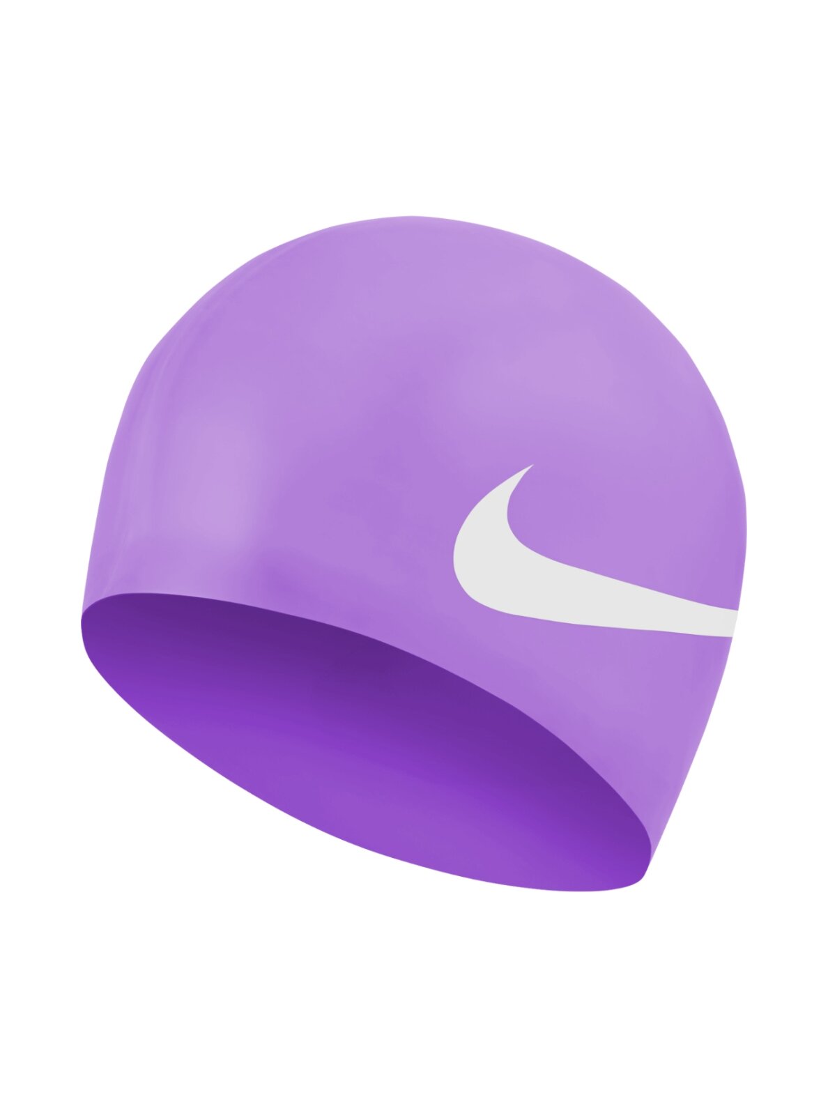 Nike Big Swoosh plaukimo kepuraitė violetinė NESS8163-569 Nike Big Swoosh plaukimo kepuraitė violetinė NESS8163-569