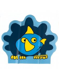 Plaukimo kepuraitė Aqua-Speed ​​​​Zoo Latex Dino 116 mėlyna ir tamsiai mėlyna