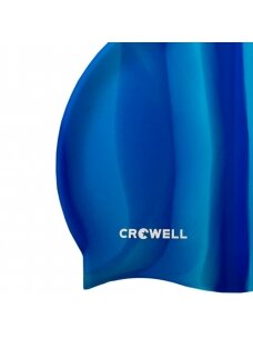 Crowell plaukimo kepuraitė Multi Flame mėlyna kol.13