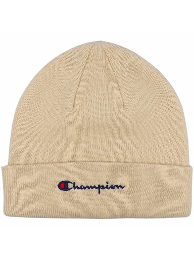 Champion Beanie Cap smėlio spalvos 806064 ES057 Champion Beanie Cap smėlio spalvos 806064 ES057