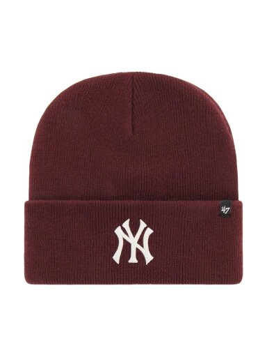 Niujorko Yankees kepuraitė, bordo spalvos B-HYMKR17ACE-KM