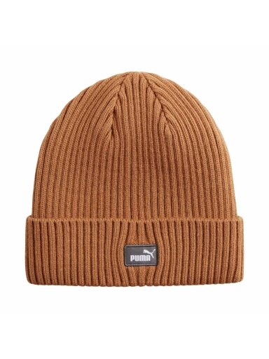 Puma Classic Cuff Beanie kepurė šviesiai ruda