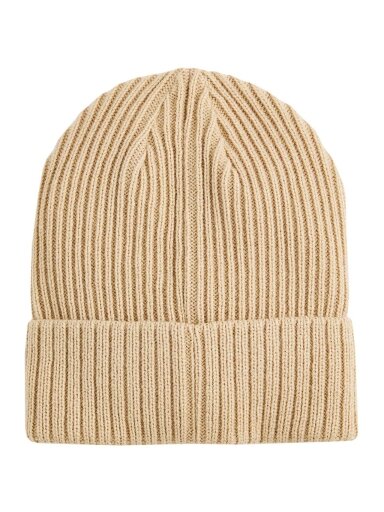 Puma Ribbed Cuff Beanie smėlio spalvos 024038 07 Puma Ribbed Cuff Beanie smėlio spalvos 024038 07