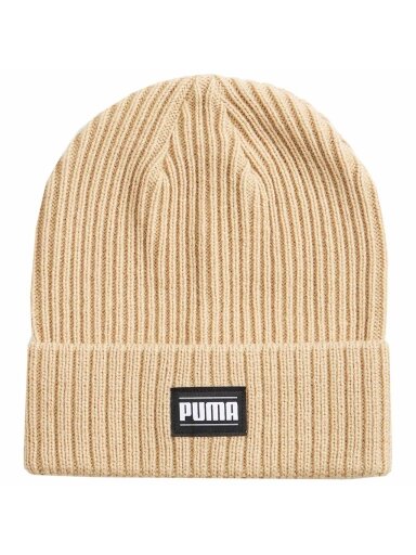 Puma Ribbed Cuff Beanie smėlio spalvos 024038 07 Puma Ribbed Cuff Beanie smėlio spalvos 024038 07