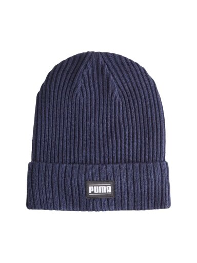 Puma Ribbed Classic Cuff Beanie žieminė kepurė tamsiai mėlyna 024038 10