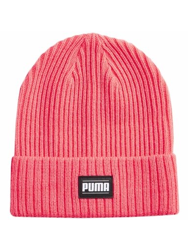 Puma Ribbed Classic Cuff Beanie rožinė 024038 08 Puma Ribbed Classic Cuff Beanie rožinė 024038 08