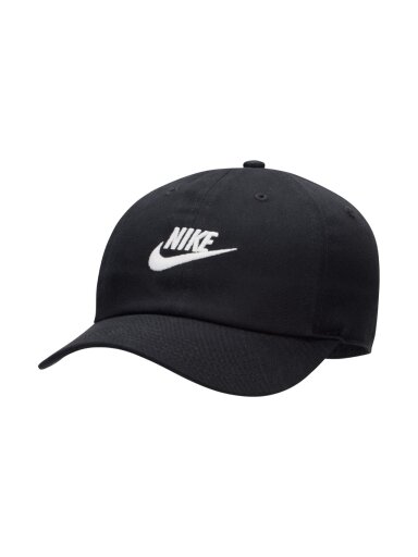 Nike Club kepurė su snapeliu vaikams juoda FB5063 010