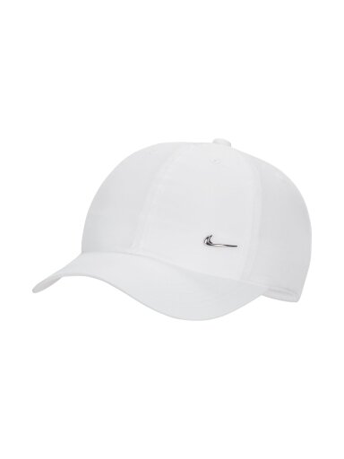 Nike Dri-Fit Club kepurė su snapeliu vaikams balta FB5064 100