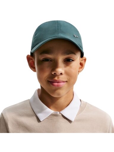 Nike Dri-Fit Club kepurė su snapeliu vaikams jūros mėlynos spalvos FB5064 382