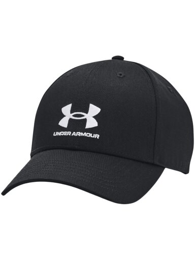 Under Armour Firminis Lockup Adj OSFM vyrų beisbolo kepuraitė juoda 1381645 001
