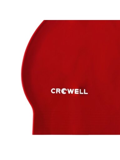 Crowell Atol latekso plaukimo kepuraitė, raudona, kol.4 Crowell Atol latekso plaukimo kepuraitė, raudona, kol.4